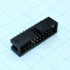 DS1013-20SSiB1-B-0 IDC разъем, вилка на плату прямая двухрядная 20pin(2x10)., шаг 2.54мм CONNFLY pe318130 фото
