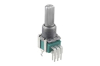 RK09L12D0A1T Potentiometer RK09L Series, Dual-unit, Vertical, Flat shift 20mm, 10K, логариф. хар-ка (15A), For vol. ALPS pe16307 фото