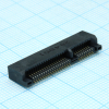 2041119-1 Слот Mini PCI Express Card 52 контакта угловой для поверхностного монтажа лента на катушке TE Connectivity pe370110 фото