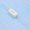 SQP50047KJBP Резистор керамический цементный аксиальный (SQP) 5Вт 47кОм ±5% HK Resistor pe855487 фото