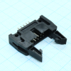 DS1011-10SBSiB7-B Вилка на плату, вертикальный монтаж 10pin(2х5), шаг 2.54мм CONNFLY pe318143 фото