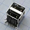 USB A 11 розетка на плату *2 CZT pe124863 фото