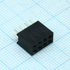 DS1023-2X4S21 Разъем штыревой двухрядный, розетка прямая на плату 8 контактов 2х4, шаг 2.54мм CONNFLY pe324288 фото