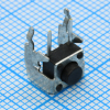 L-KLS7-TS6606-5.0-180 Кнопка тактильная 6х6мм угловая h=5мм усилие нажатия 180гр 0.05A 12В монтаж в отверстие KLS pe551873 фото