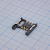 472730001 Сокет мобильной SIM карты 6 выводов для поверхностного монтажа Molex pe360130 фото