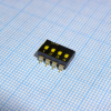 A6S4102H DIP переключатель 4 группы 0.025А 24В утопленный движок с плёнкой шаг 2.54мм SMD монтаж OMRON pe361413 фото
