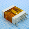 HF157F/A220-2Z25FD1 Реле силовое 8А две группы на переключение с LED и кнопкой катушка переменного тока 220В HONGFA pe570059 фото