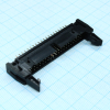 DS1011-40SBSiB7-B Вилка на плату, вертикальный монтаж 40pin(2х20), шаг 2.54мм CONNFLY pe318156 фото