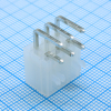 DS1073-01-2X3MR2T6 Разъем штыревой двухрядный, вилка угловая на плату 6 контактов 2х3, шаг 4,2мм, with post type CONNFLY pe523727 фото