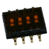 DHN-04-T-V Движковый переключатель 4 группы SMD монтаж 1.27мм 25мА 24В с плёнкой положение ВКЛ DPT pe317395 фото