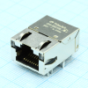 J0G-0001NL Модульный разъем RJ45, 2 светодиода зеленый/оранжевый и желтый PULSE pe403156 фото