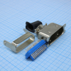 DS1078-24M0L Разъем Centronics, вилка 24 контакта на кабель, синий изолятор CONNFLY pe391125 фото