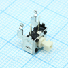 B3F3150 Кнопка тактильная 6х6мм угловая h=3.9.6mm усилие нажатия 0.98N(100гр) 0.05А 24В монтаж в отверстие OMRON pe435416 фото