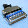 DS1078-50M0L Разъем Centronics, вилка 50 контактов на кабель, синий изолятор CONNFLY pe523737 фото