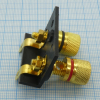 Зажим 0017 мет. Gold . pe112346 фото