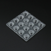 ARX50D16LED3030PX-L Групповая квадратная линза 4x4 на 16 светодиодов 3030 эфф=93% пешеходная ассиметр. диаграмма (левая сторона), 50x50мм H:4,4мм, PMMA ASAHI OPTICS pe805083 фото