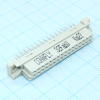 DS1118-32F0V23 Разъем (розетка) DIN 41612 тип B 32pin (2х16), шаг 2.54мм двухрядный прямой (ряд АB) CONNFLY pe318172 фото