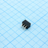 DS1026-06-2X3S8BV Разъем штыревой двухрядный, розетка прямая на плату 6 контактов 2х3, шаг 2.0мм CONNFLY pe385500 фото