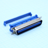 DS1039-01-50ML0SR-RTH-004 Разъем Centronics, вилка 50 контактов на кабель, синий изолятор CONNFLY pe391133 фото