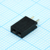 DS1023-1X2S21 Разъем штыревой однорядный, розетка прямая на плату 2 контакта, шаг 2.54мм CONNFLY pe317921 фото