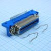 DS1079-F360BS Разъем Centronics, розетка 36 контактов угловая на плату, синий изолятор CONNFLY pe391137 фото
