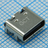 USB4105-GF-A Разъем USB 2.0 тип С SMT 0.95мм монтаж в отверстие GCT pe551396 фото