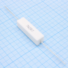 SQP7002RJBP Резистор керамический цементный аксиальный (SQP) 7Вт 2Ом ±5% HK Resistor pe855525 фото
