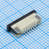 DS1020-07-06VBT1A-R FPC разъем для шлейфа на плату, поверхностный монтаж 6pin, шаг 1.00мм (контакты снизу) CONNFLY pe678629 фото
