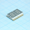 KCDA02-123 2-х разрядный сегментный индикатор smd 5,08мм/зеленый/570нм/2.2-4.3мкд/ОА Kingbright pe417255 фото