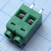DG632-5.0-02P-14-00A(H) Винтовой клеммный блок c рельефной обоймой, 2 контакта. Серия DG632-5.0 Degson pe129512 фото