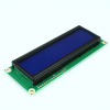 WH1602L1-TML-CT# ЖКИ знакосинтезирующий 16 x 2, STN Синий Негативный/прозрачный светодиодная подсветка белая, размеры 122x44 мм, видимая область 99x24 мм, -20...70°C, контактные площадки снизу 16 выво pe417001 фото