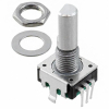 PEC11R-4220F-S0024 Энкодер PEC11, 24 щелчка, 24 импульса, металлический вал с лыской 20мм, с кнопкой, горизонтальные выводы,крепление на гайку 7мм BOURNS pe95210 фото