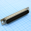 DS1077-62MB8NSS Разъем D-Sub высокой плотности, вилка 62 контакта прямая на плату, черный изолятор CONNFLY pe391149 фото