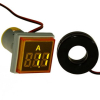 DMS-222 Цифровой LED амперметр AC 0-100А, AD16-22AMS, желтый, установка на панель в отв d=22мм RUICHI pe438517 фото