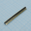 DS1031-08-2X40P8BS42XB-3A Соединитель штыревой двухрядный, прямая вилка на плату 80 контактов 2х40, SMD, шаг 1.27мм CONNFLY pe317941 фото