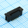 1-1734742-0 Соединитель FPC 10 контактов шаг 0.5mm угловой для поверхностного монтажа лента на катушке TE Connectivity pe461302 фото