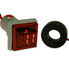 DMS-225 Цифровой LED амперметр AC 0-100А, AD16-22AMS, красный, установка на панель в отв d=22мм RUICHI pe438520 фото