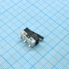 L-KLS7-KW10-Z3P045 Микропереключатель с лапкой 2А 125В 0.45N монтаж в отверстие KLS pe517624 фото