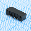 DS1020-04ST1D FPC разъем для шлейфа на плату прямой 4pin, шаг 2.54мм CONNFLY pe391417 фото