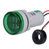 DMS-233 Цифровой LED вольт-амперметр AC 50-500В/0-100А, AD16-22VAM, зеленый, установка на панель в отв d=22мм RUICHI pe438523 фото