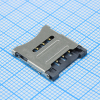 DS1138-18-06SS0BSR Держатель micro SIM карты 6 контактов (SMT) на плату CONNFLY pe776443 фото