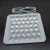 AJHB180D36LED15G Групповая квадратная линза на 36 светодиодов 3535/3030, эфф=90%, диаграмма 15°, 180x180мм H:13,7мм, PC ASAHI OPTICS pe1065724 фото