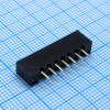DS1020-07ST1D FPC разъем для шлейфа на плату прямой 7pin, шаг 2.54мм CONNFLY pe391420 фото
