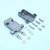 DS1045-09AP1S1-B Кожух для D-SUB разьема 9 контактов с короткими винтами, пластик, серый CONNFLY pe428030 фото