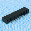 DS1020-10ST1D FPC разъем для шлейфа на плату прямой 10pin, шаг 2.54мм CONNFLY pe391423 фото