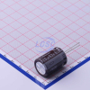 UPW1J821MHD6 Конденсатор алюминиевый электролитический 820мкФ ±20% 63В (18 X 25мм) радиальные выводы 7.5мм 2590мА 8000час 105°С автомобильного применения россыпь NICHICON pe424394 фото