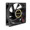 EX295207RUS Вентилятор 24В DC EX08025B2P-24 (80x80x25 мм, 2-Ball (двойной шарикоподшипник), 2pin, 2850RPM, 28dBA) Exegate pe1067027 фото