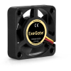 EX166186RUS Вентилятор 12В DC EX04010S3P (40x40x10 мм, Sleeve bearing (подшипник скольжения), 3pin, 5000RPM, 24dBA) Exegate pe1067075 фото