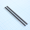 DS1029-01-1X40P8BVB3-B Соединитель штыревой 1x40 контактов шаг 2.54 мм CONNFLY pe678696 фото