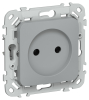 IEK FLITE Роз. без з/к/ш б/к 10А РС01-1-ФлС сер. FI-R10-10-1-K03 фото
